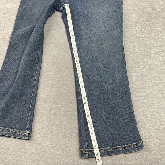 Lee Natural Bootcut Fits Just Below The Waist Denim Jeans Women’s  18W Petite - Picture 4 of 10